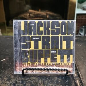Alan Jackson George Strait Jimmy Buffett Live at Texas Stadium CD Album 2007 MCA